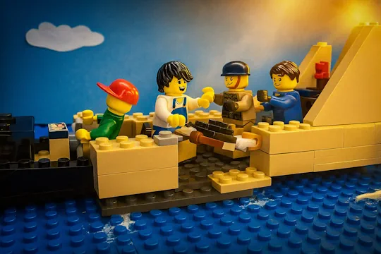 Kids at Lego Stop Motion Flix